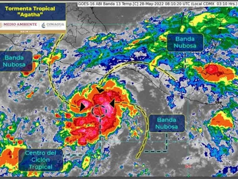tormenta tropical agatha