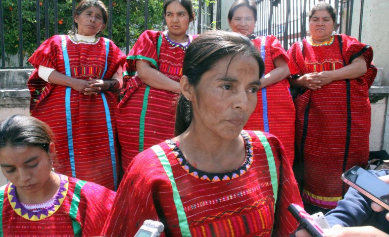 Reyna Martínez triquis Oaxaca